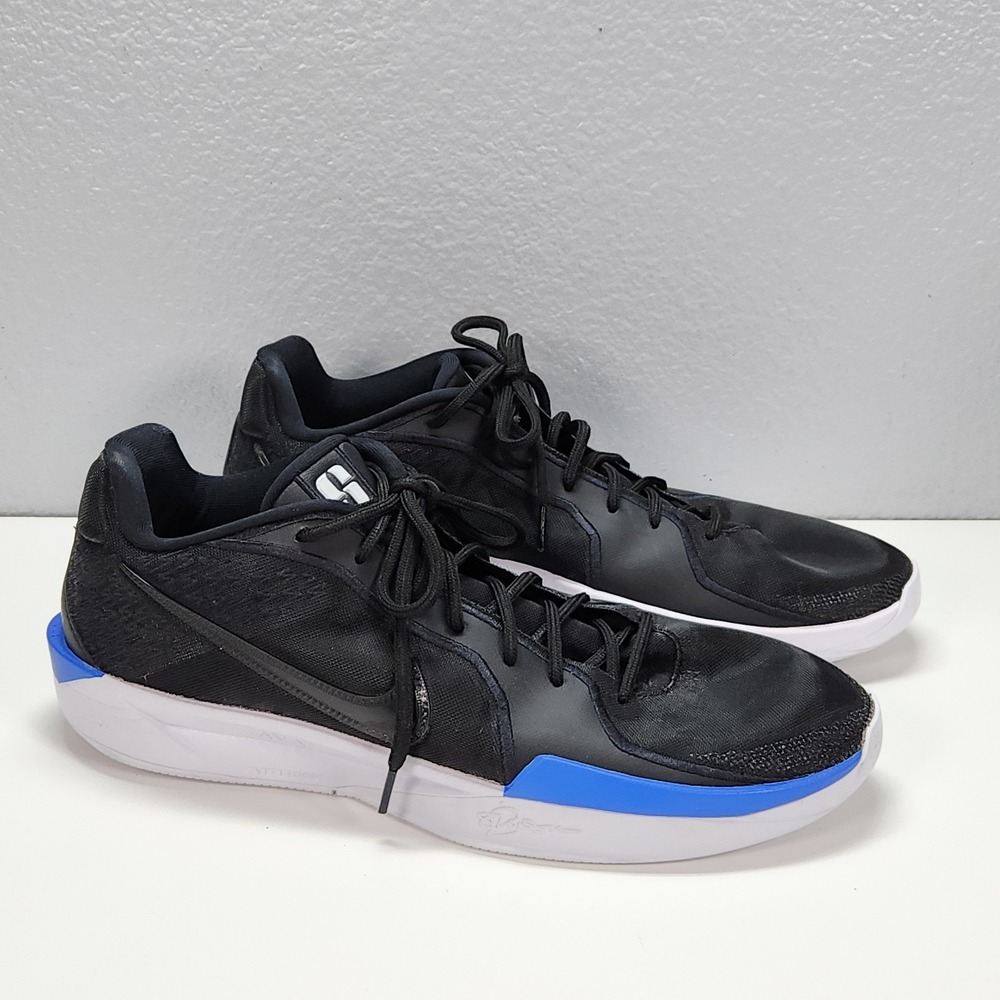 Nike Sabrina 2 Women Size 15.5 Black Blue White Excellent HF0670-900 Basketball